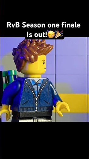 Red vs Blue Season one finale is out now !😎🎉 #lego #legostopmotion #fyp #shorts #animation ￼