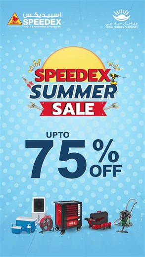 🚨 The Speedex Summer Sale starts TOMORROW! 🎉