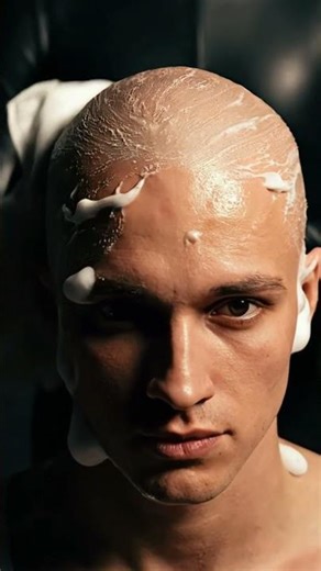 Head Shave & Buzzcut Transformation: Barber IA-Generated Shots #asmr #headshave #vibes