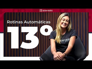 Alterdata | Rotinas Automáticas de 13º Salário