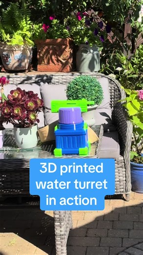 Construcción de un Turrete de Agua Impreso en 3D