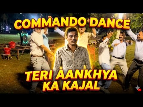 Teri Aakhya Ka yo Kajal || Superhit Commando Dance || Haryanvi Dance 🕺 