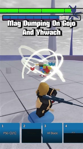 ABA They Couldn't Handle The Mag Dump #roblox #anime #aba