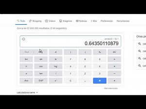 Calculadora Científica de Google