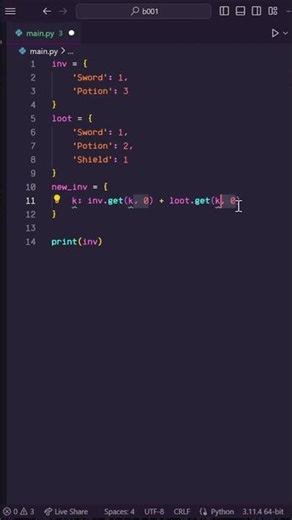 Python Dictionary Aggregation?? #python #programming #coding