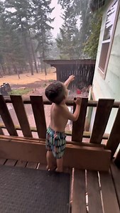 Nothing like a fresh summer rain storm to run around and play in! Make sure you always do butt bounces too! #summer #rain #trampoline #bounce #play | Rogue Ridge
