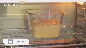 NUTRIUPS 2.0L Large Glass Food Storage Containers,6.8×5in Deep Square Meal Prep Containers, Glass Microwave Bowls with Lids (one piece)