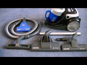 Hoover Blaze Bagless Cylinder Vacuum Cleaner Demonstration & Review