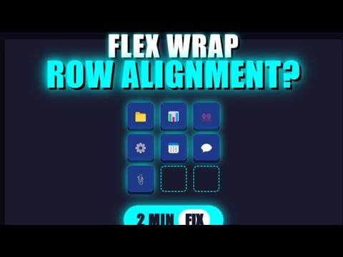 Flex Wrap Row Alignment Not Working? Fix It In 2 Minutes