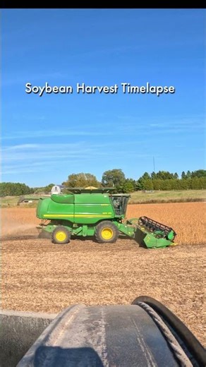 Soybean Harvest Timelapse