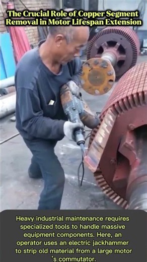 Step-by-Step Guide to Heavy Industrial Electric Motor Commutator Maintenance