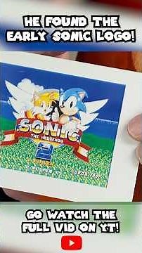 BETA Sonic 2 Title Screen FOUND…