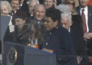 Watch Maya Angelou’s Moving Performance for 800,000 People at the Clinton Inauguration