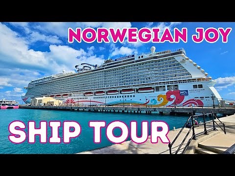Norwegian Joy Cruise Ship Tour | All Public Decks and Venues