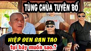 653K views · 6.3K reactions | Vua Nhạc Chế Tùng Chùa tuyên bố: HIỆP ĐEN bạn tao..? Đừng có giỡn với tao..! #vuanhacche #tungchuavuanhacche #hiepden #hiepdensaigon #daicahiepden | Asin TV | Facebook