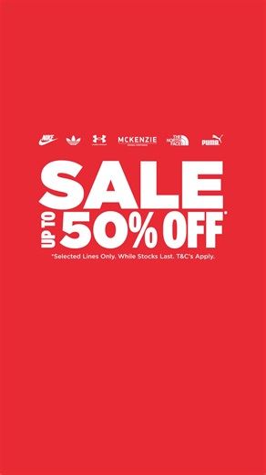 Want up to 50% off? You've got it. The Summer Sale is ON with unmissable offers. | JD Sports