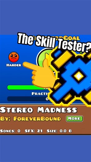 esse NÍVEL CLASSIFICA O QUÃO BOM você é no Geometry dash #shorts #gd