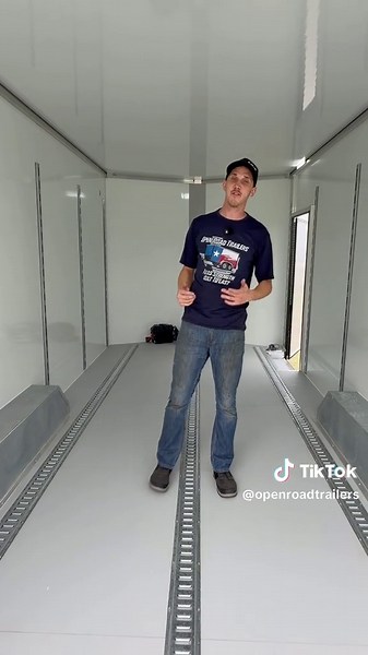 I don’t know about you, but if I’m hauling a car and want real protection, I’m putting it in a trailer like this #celltech #trailers #fyp #celltechtrailers