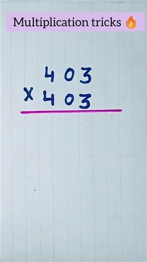 Multiplication tricks 🔥 #mathtricks #puzzle #mathas #mentalmathtricks #maths #mathstricks