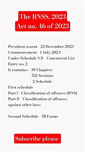 #Legumshorts #bnss #motivation #upsc crpc #criminal law #bail #court #vakil #judiciary