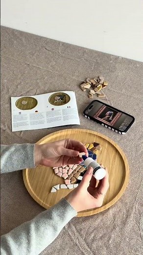Little Creations DIY Pakket Mozaïek Meisje met de Parel - iHobby