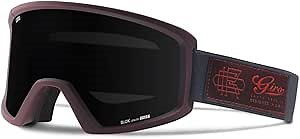 Giro Blok Ski Goggles - Snowboard Goggles for Men & Youth - Red Blazer - Black Limo