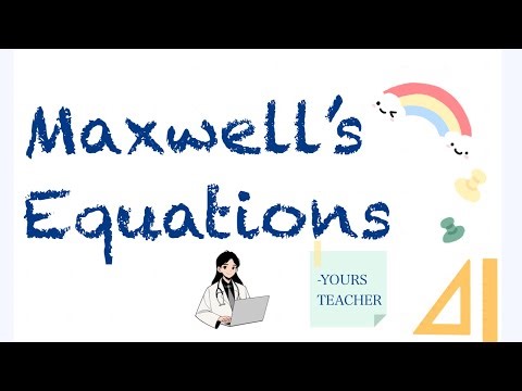 Maxwell’s Equations Made Easy | GATE, CSIR-NET, JAM Physics
