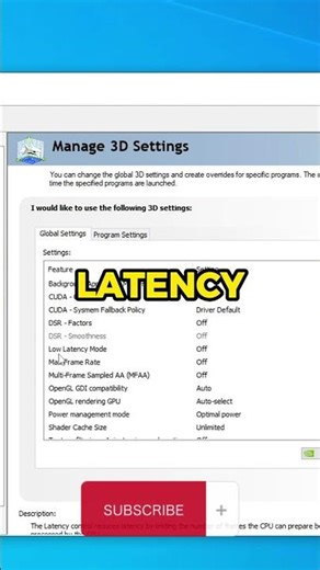 Reduce your Input lag in 10 seconds