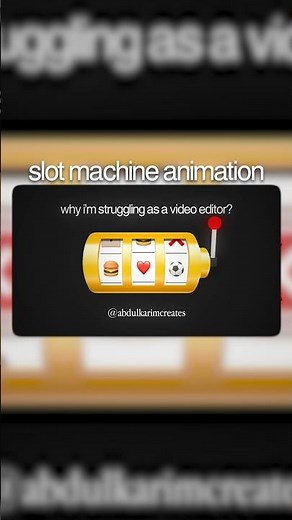 Slot Machine Animation