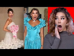 CES ROBES DE MARIÉ SONT TRÈS BIZARRES