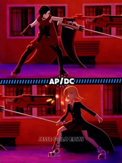 Ruby Rose vs. Maka Albarn and Soul Evans (According To Death Battle) (RWBY vs. Soul Eater)