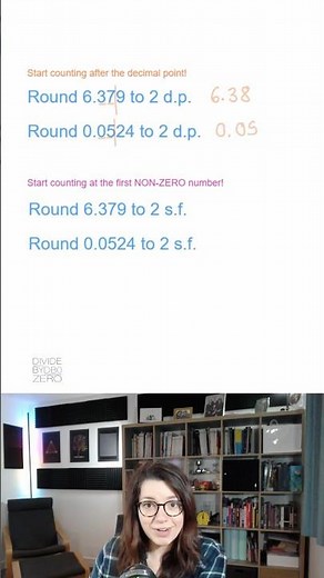 Rounding to Decimal Places & Significant Figures | GCSE | 1-Minute Methods #GCSEMaths #MathsRevision