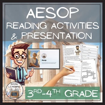 Aesop Close Reading Passage & Comprehension Activities | 3rd–4th Grade