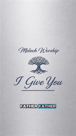 I Give You | Melech Worship #melechworship