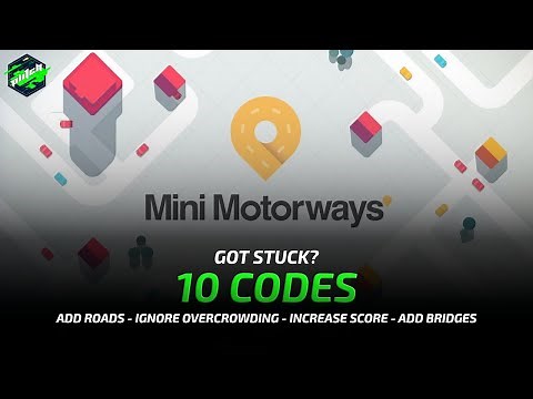 MINI MOTORWAYS Cheats: Add Roads, Increase Score, Ignore Overcrowding, ... | Trainer by PLITCH