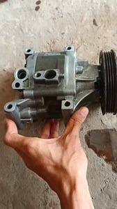 AC Compressor oil filling #ac #compressor #oil #mechanic #automotive #engine #automobile #viralreelschallenge #fblifestyle | Hybrid Repair Service & Car A.C Service