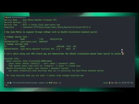 Open-Meteo OpenAPI & Keycloak Security with 𝗢𝗔𝘂𝘁𝗵𝟮 𝗠𝗖𝗣 𝗨𝗥𝗟 𝗲𝗹𝗶𝗰𝗶𝘁𝗮𝘁𝗶𝗼𝗻 🔐