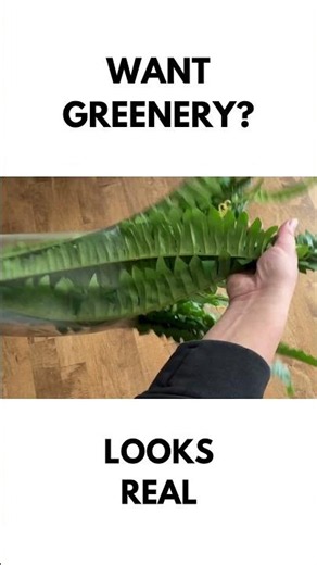 Artificial Realistic Fern for Outdoor Decor