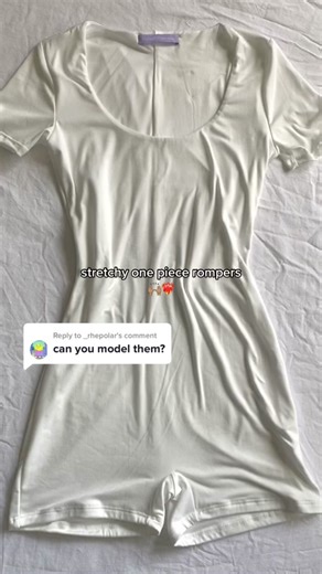 Replying to @_rhepolar try on 🤍 #tryonhaul #rompers #romperoutfits #outfitideas #outfitinspo #ootd #styletips #springfashion #smallbusiness
