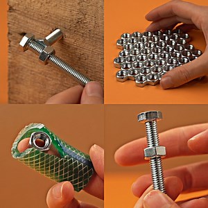 8 Ways To Use Hex Nuts | DIY & Crafts
