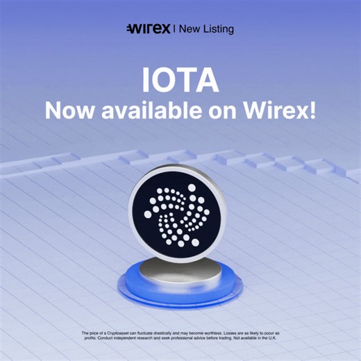1.1K views · 14 reactions | #IOTA is now live on Wirex! - Trade #IOTA in the Wirex app - Spend it directly with your Wirex card  Explore in-app now!  https://ow.ly/TlM350VvIj5 | Wirex | Facebook