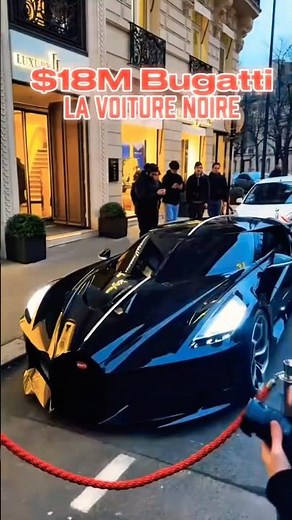 The $18M Bugatti La Voiture Noire - The Ultimate Supercar!