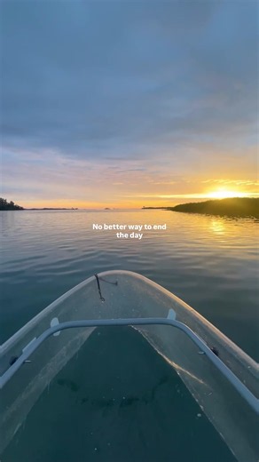 Book the trip, make the #summerbreak memories unforgettable 🏝️☀️ 📍guided clear kayak tours of Shell Key Preserve, FL (near St. Pete!) #guidedtour #clearkayak #sunset #thingstodo