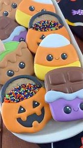 Easy Halloween Cookie Decorating with Free Decorating Templates!