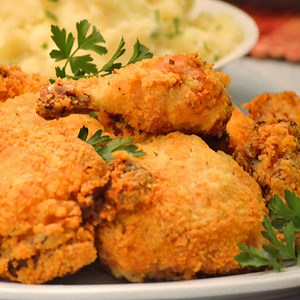 Oven-Fried Buttermilk Chicken