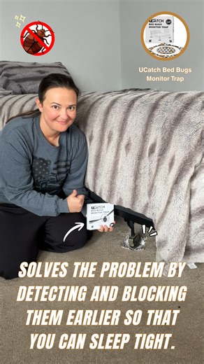 Watch #ad Catch bed bugs crawling in...before they climb up! on Amazon Live