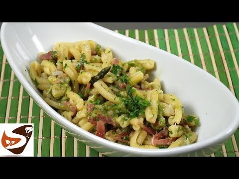 Pasta with Wild Asparagus and Speck – Easy and Tasty – First Courses