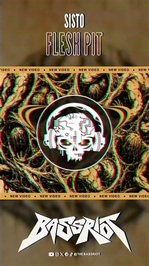 SISTO - FLESH PIT #shorts #dubstep #riddim #electronicmusic #edm