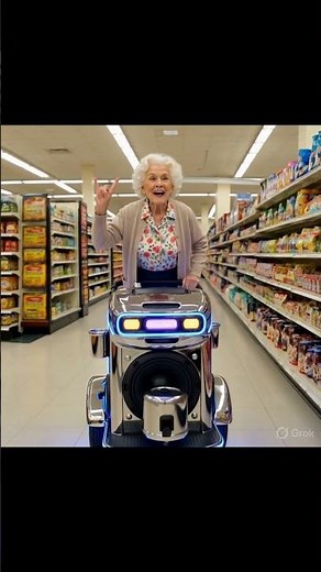 Pimp my granny trolley #comedy #funny