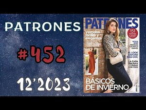 Patrones 2023 December #452📍Sewing Magazine Flip Through